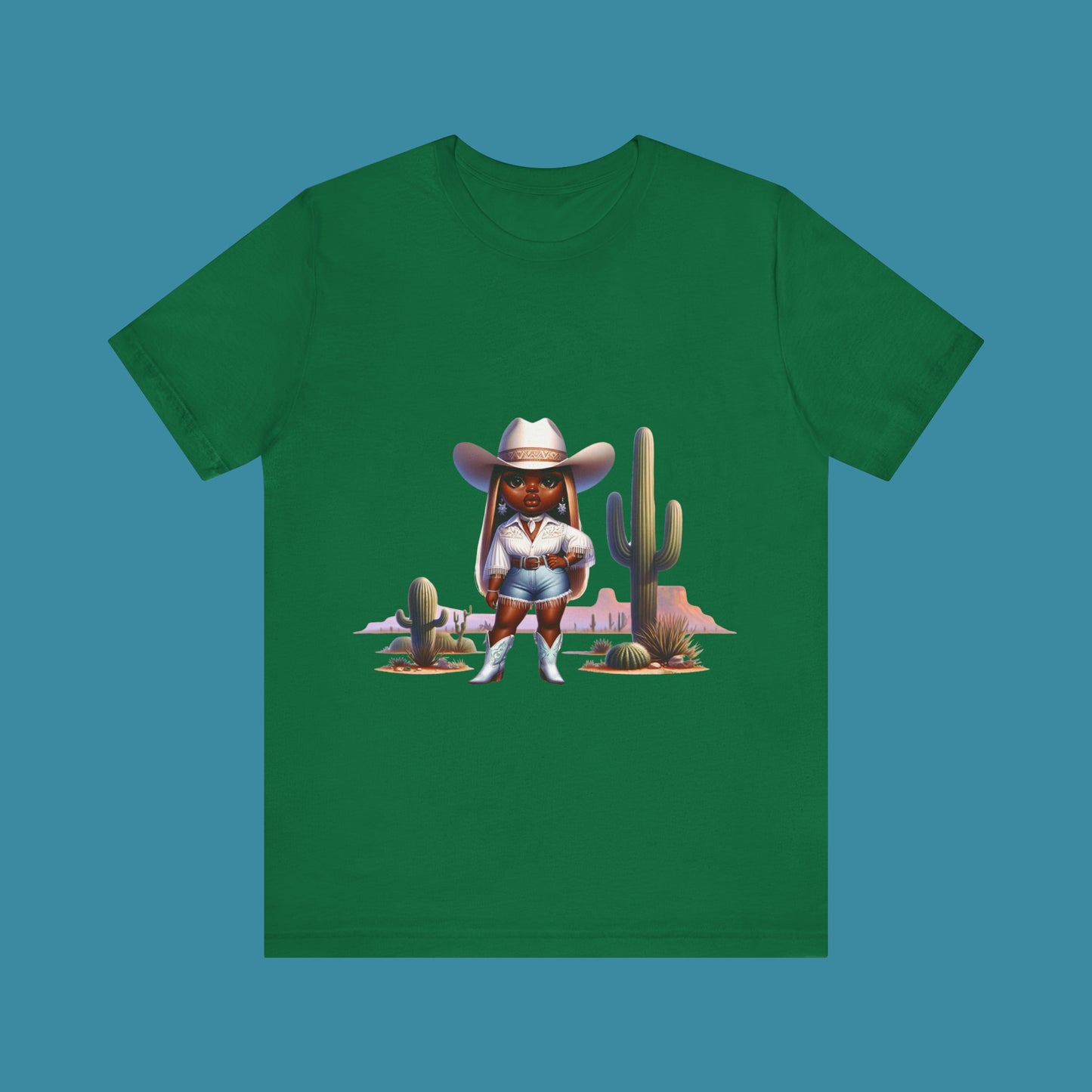 Luxe Tee Cowgirl Design 10