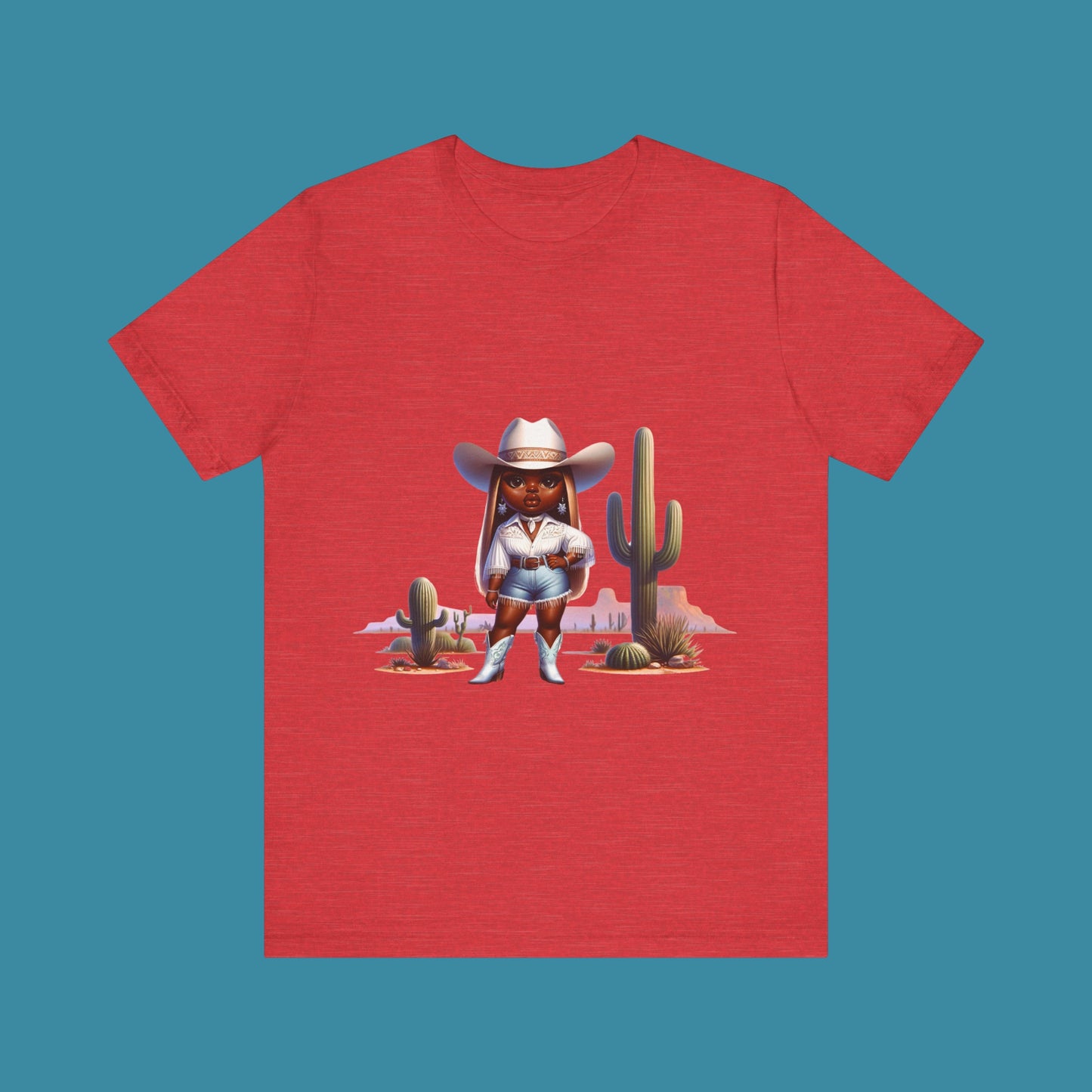 Luxe Tee Cowgirl Design 10