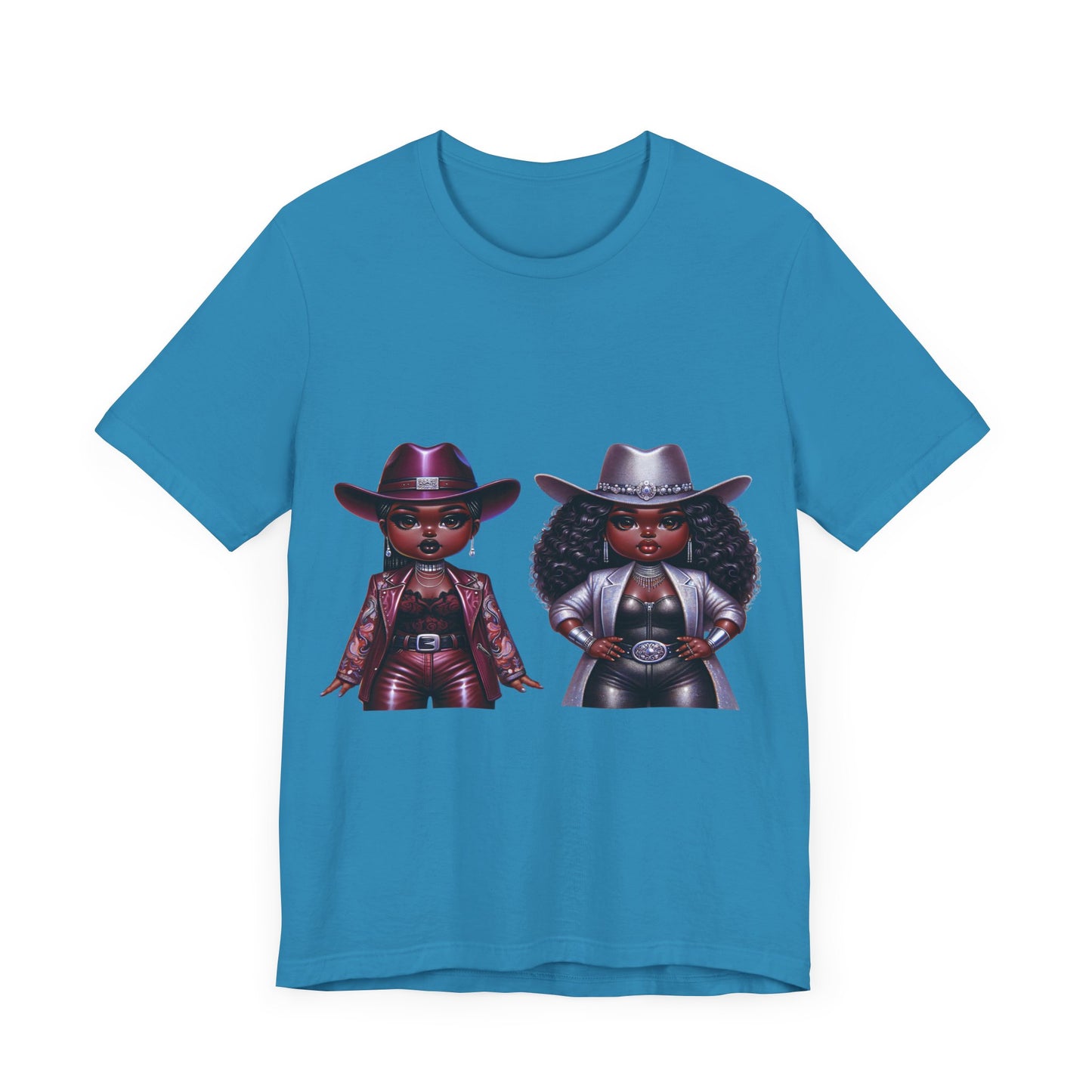 Luxe Tee Cowgirl Design 14