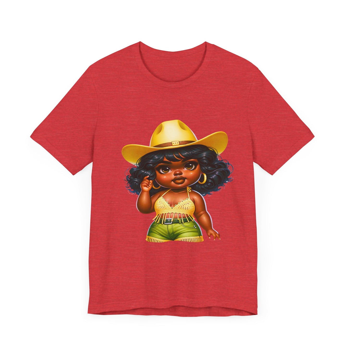 Luxe Tee Cowgirl Design 22