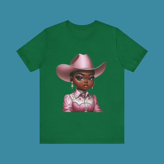 Luxe Tee Cowgirl Design 15