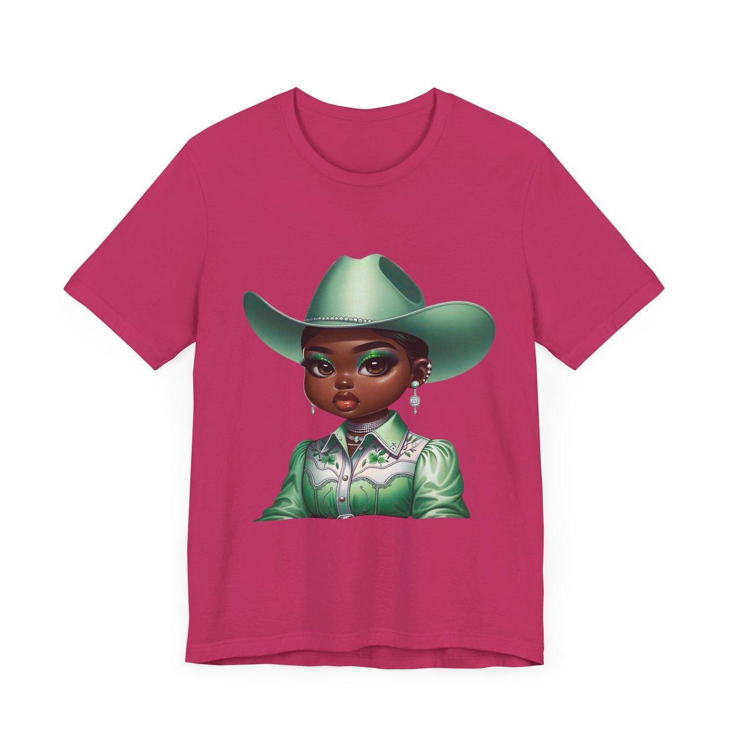 Luxe Tee Cowgirl Design 16