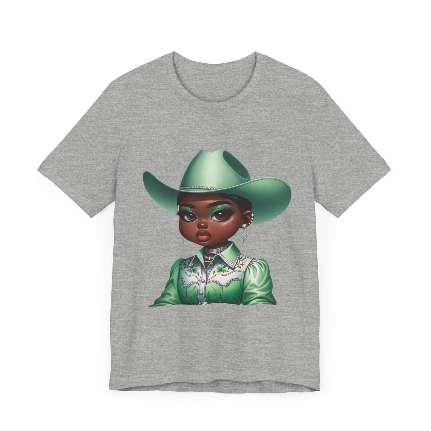 Luxe Tee Cowgirl Design 16