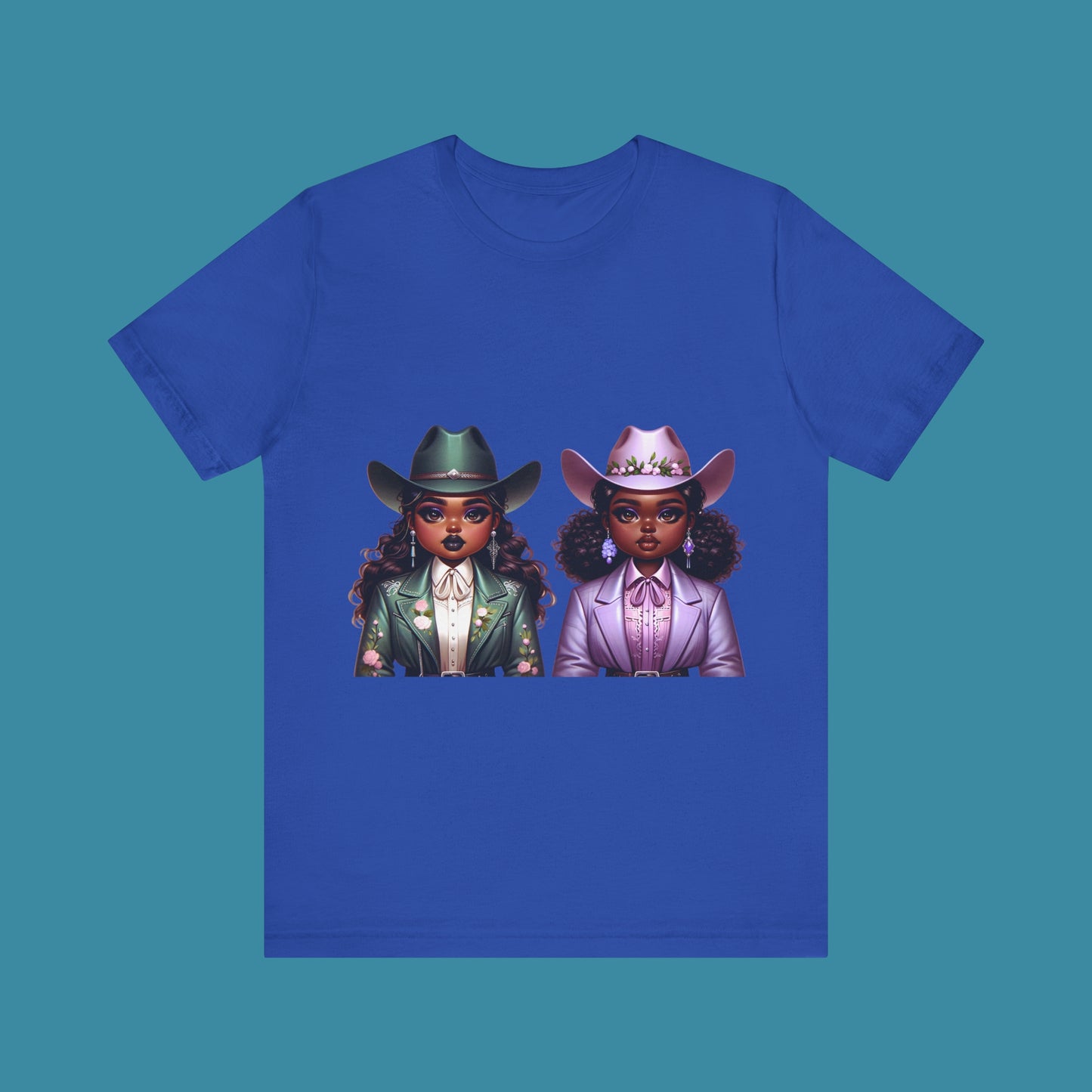 Luxe Tee Cowgirl Design 13