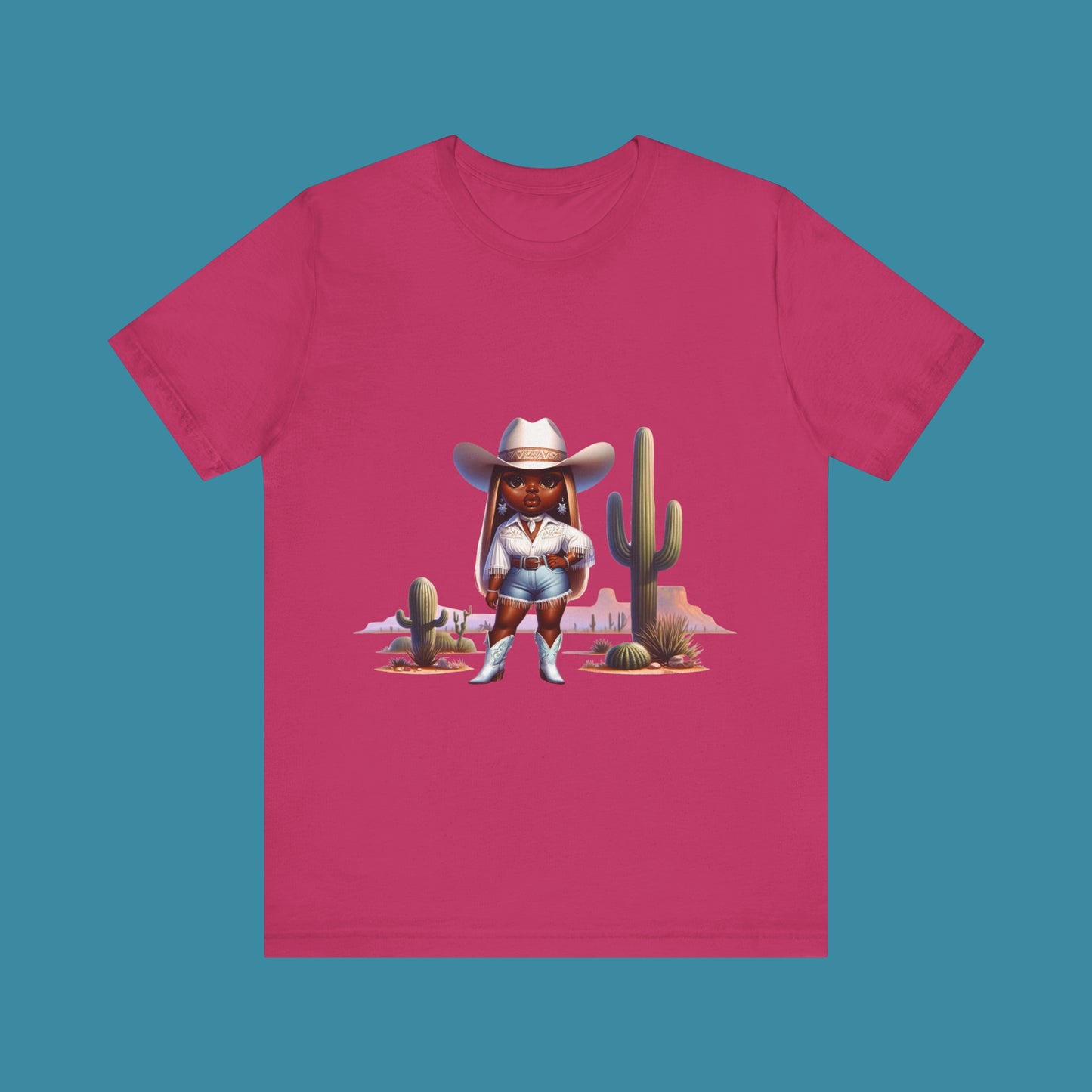 Luxe Tee Cowgirl Design 10