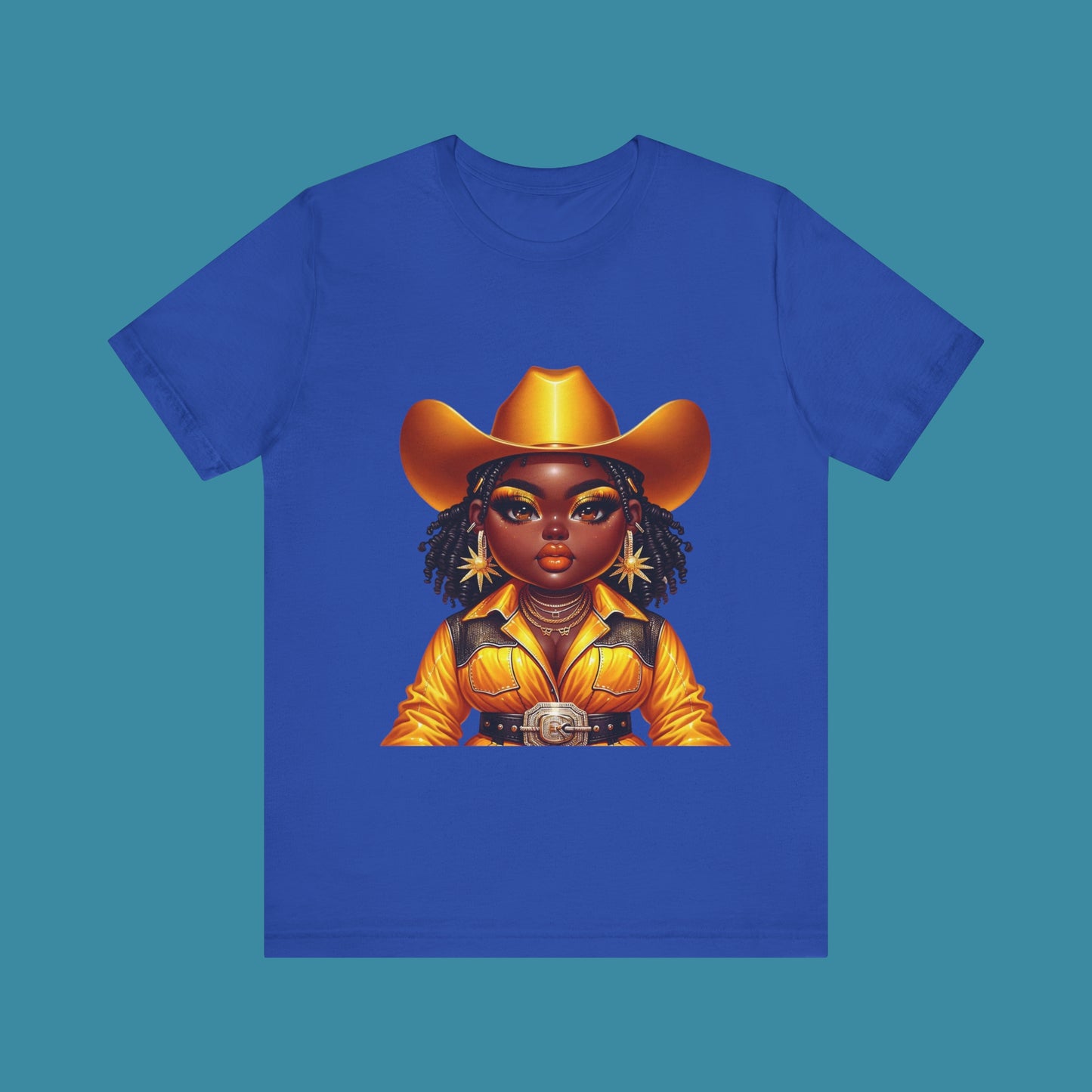 Luxe Tee Cowgirl Design 27