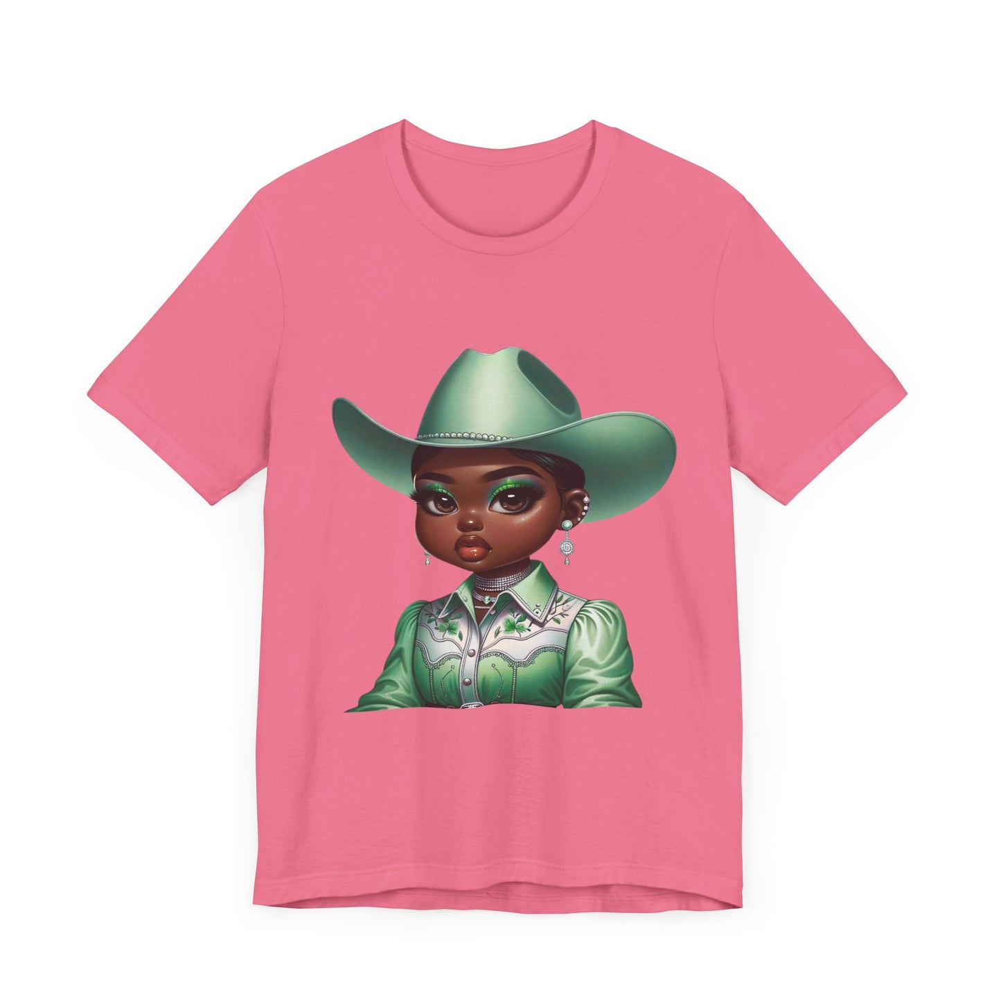 Luxe Tee Cowgirl Design 16