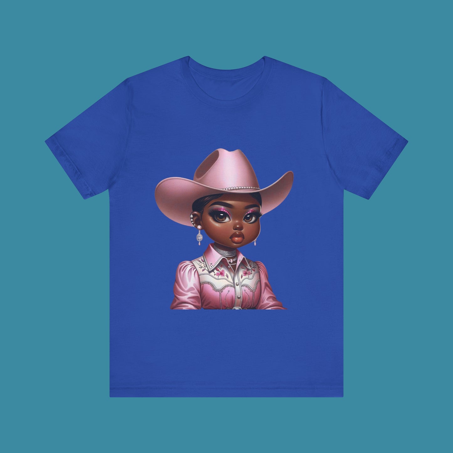 Luxe Tee Cowgirl Design 15