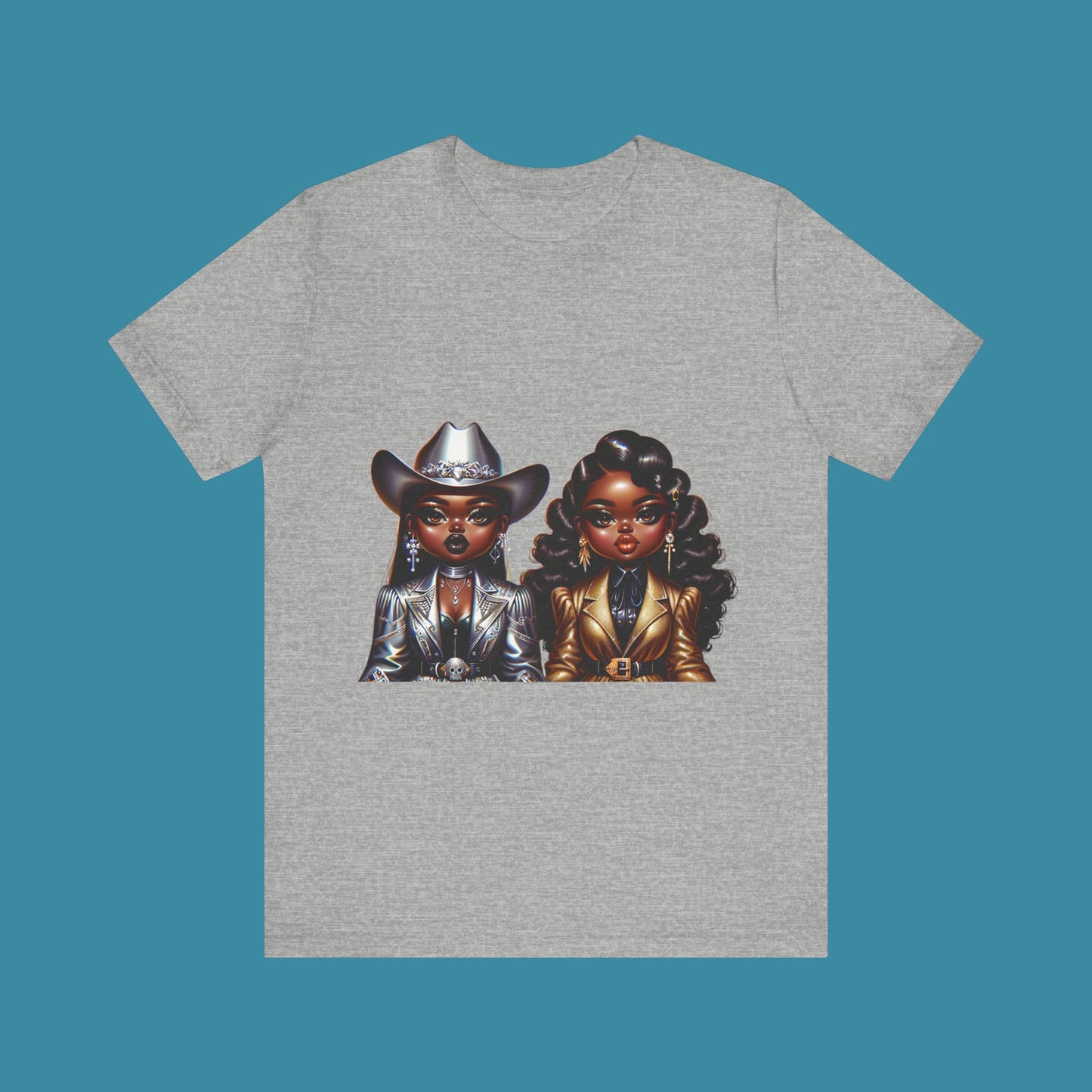 Luxe Tee Cowgirl Design 2