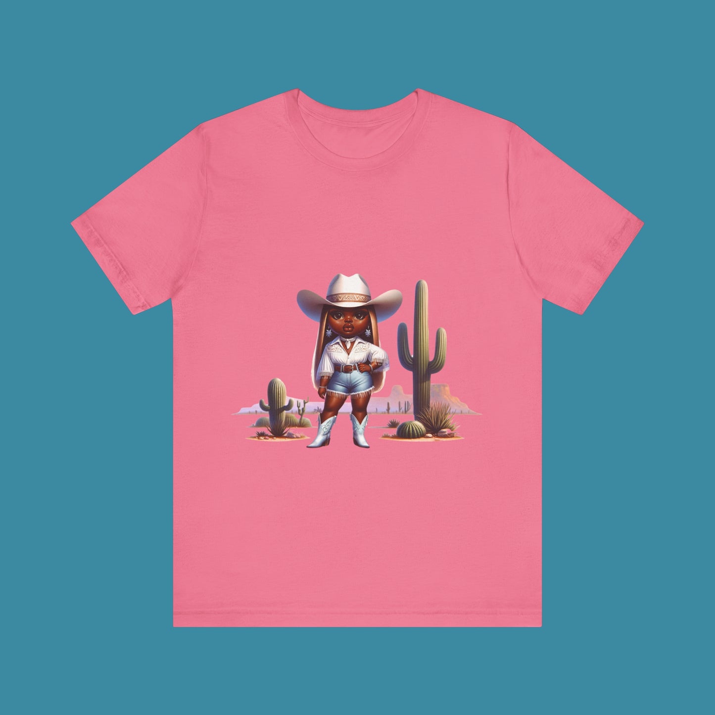 Luxe Tee Cowgirl Design 10