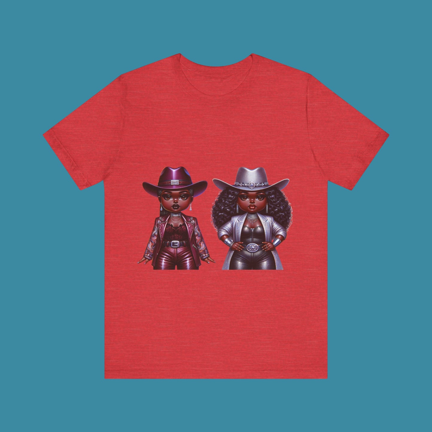 Luxe Tee Cowgirl Design 14