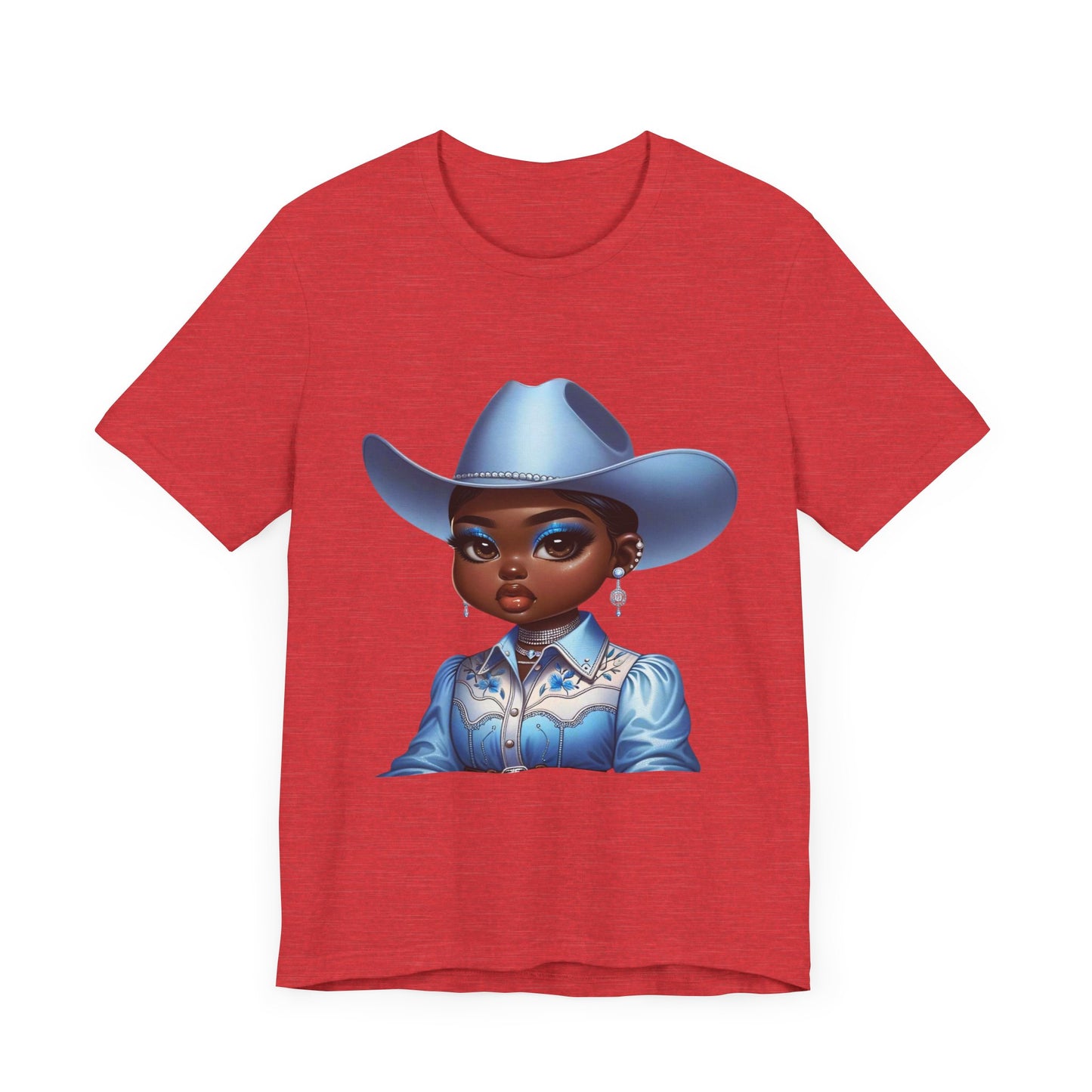 Luxe Tee Cowgirl Design 18