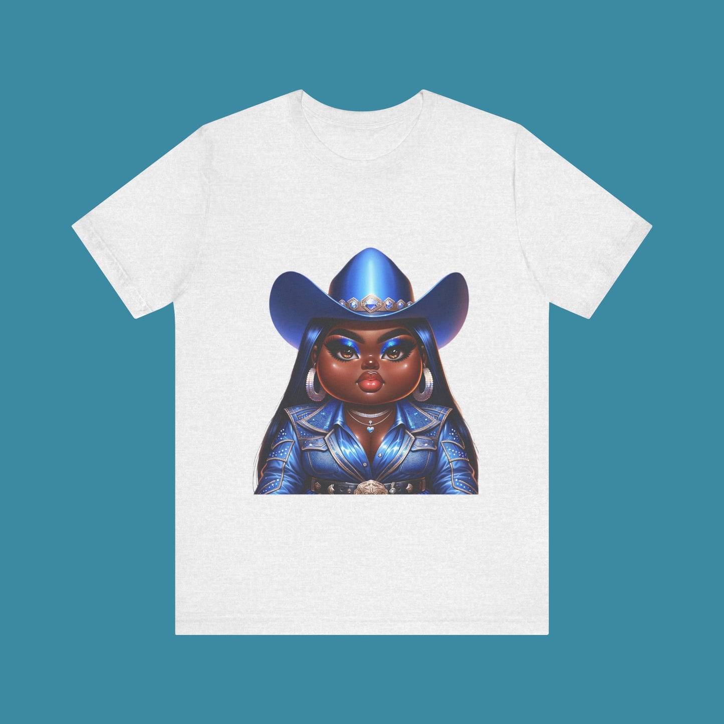 Luxe Tee Cowgirl Design 28