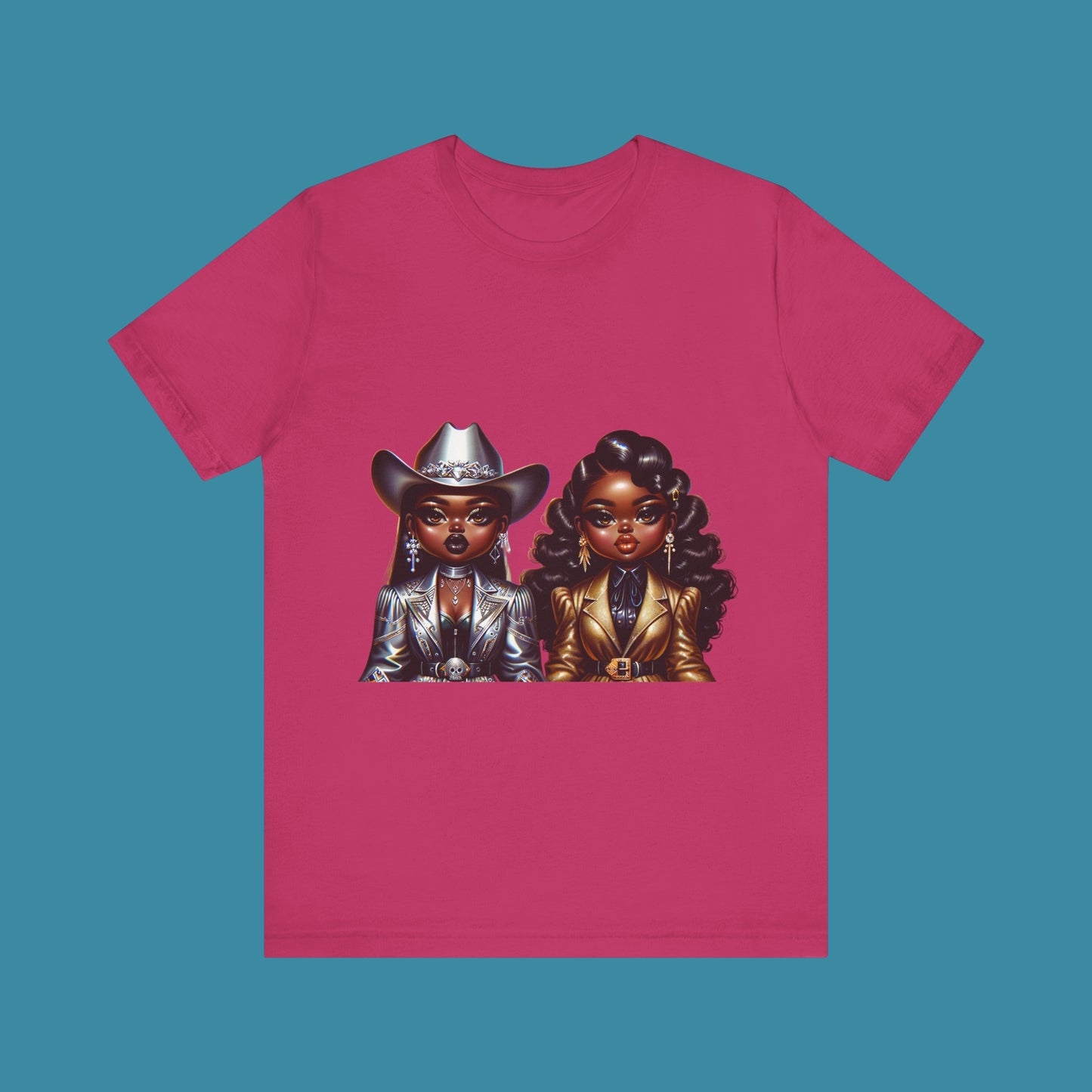 Luxe Tee Cowgirl Design 2