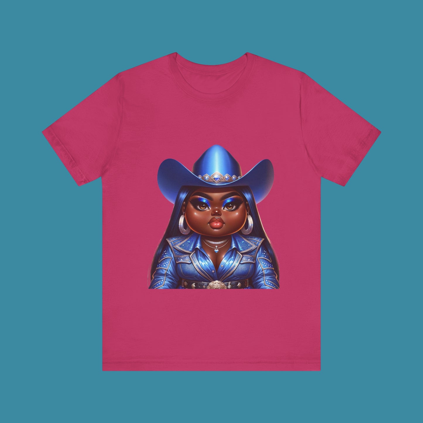 Luxe Tee Cowgirl Design 28