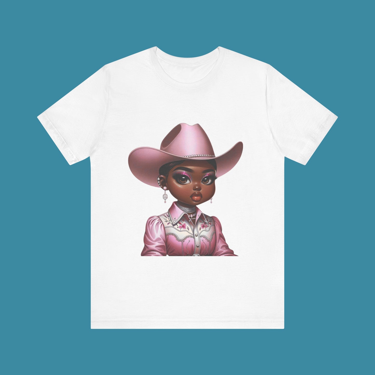 Luxe Tee Cowgirl Design 15