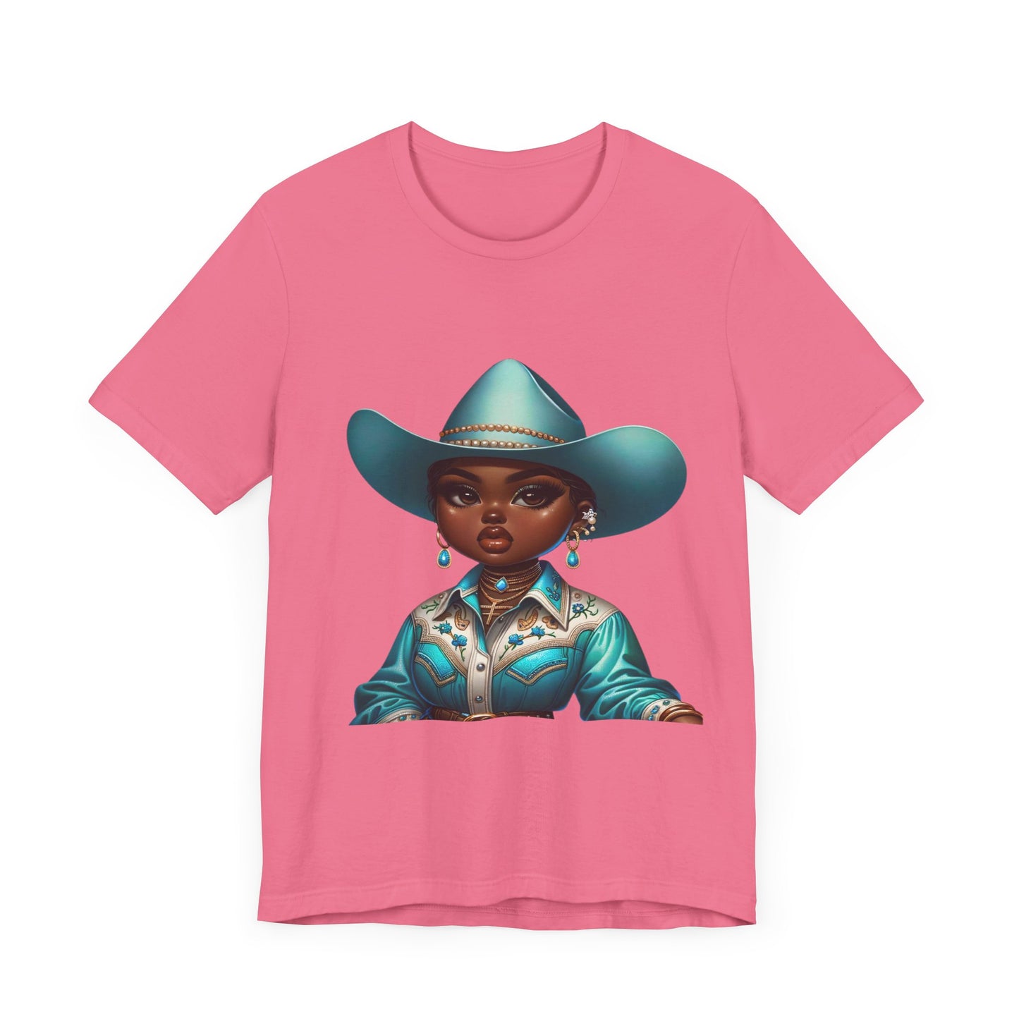 Luxe Tee Cowgirl Design 23