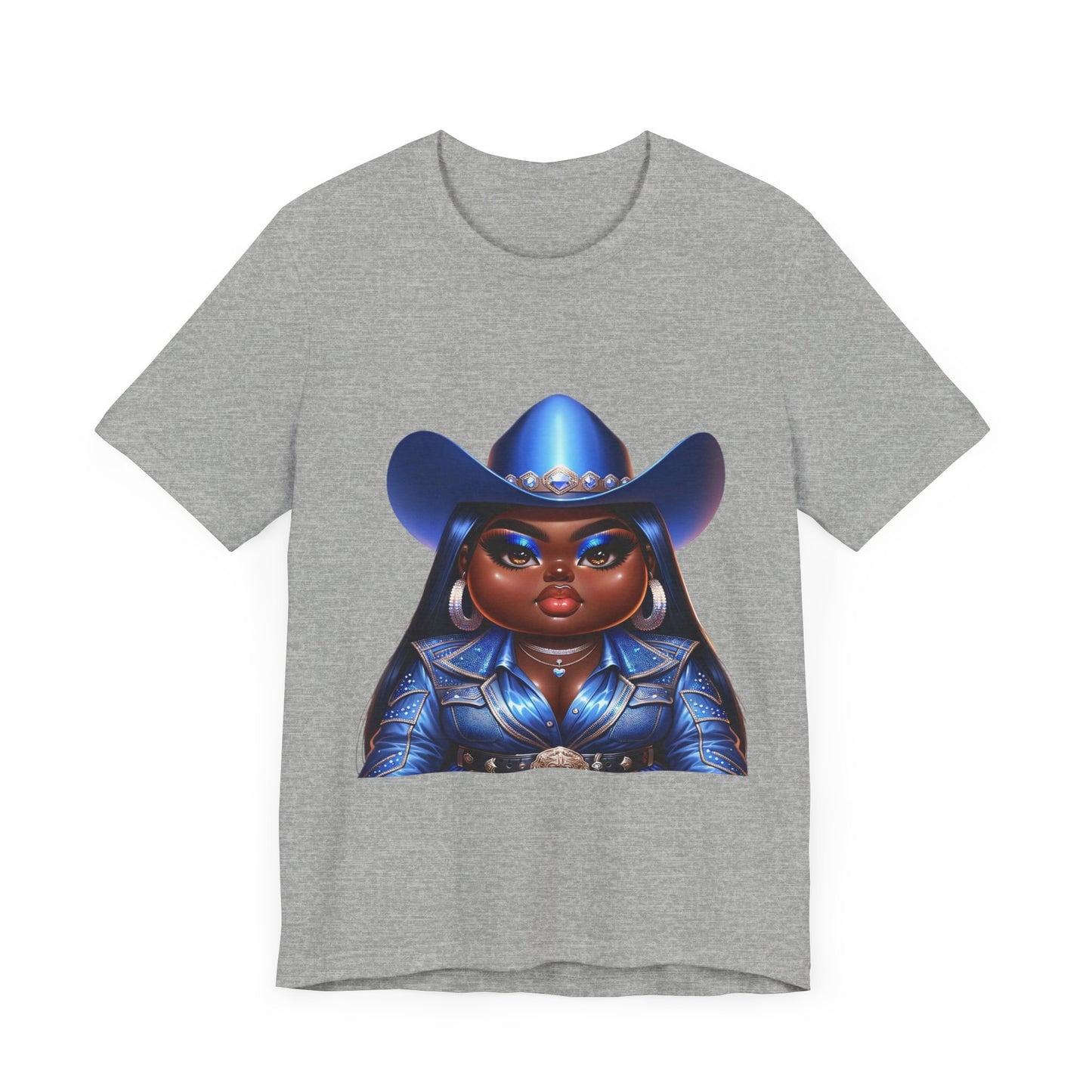 Luxe Tee Cowgirl Design 28