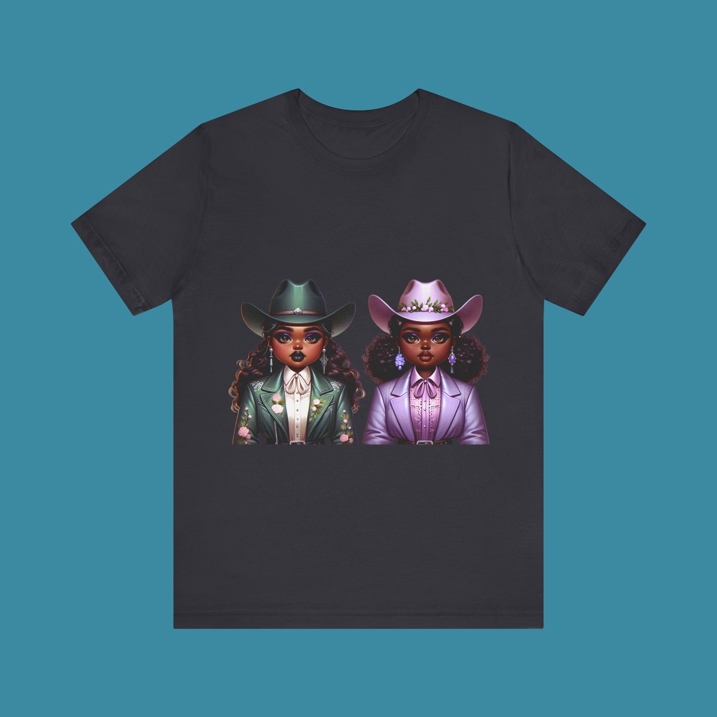 Luxe Tee Cowgirl Design 13