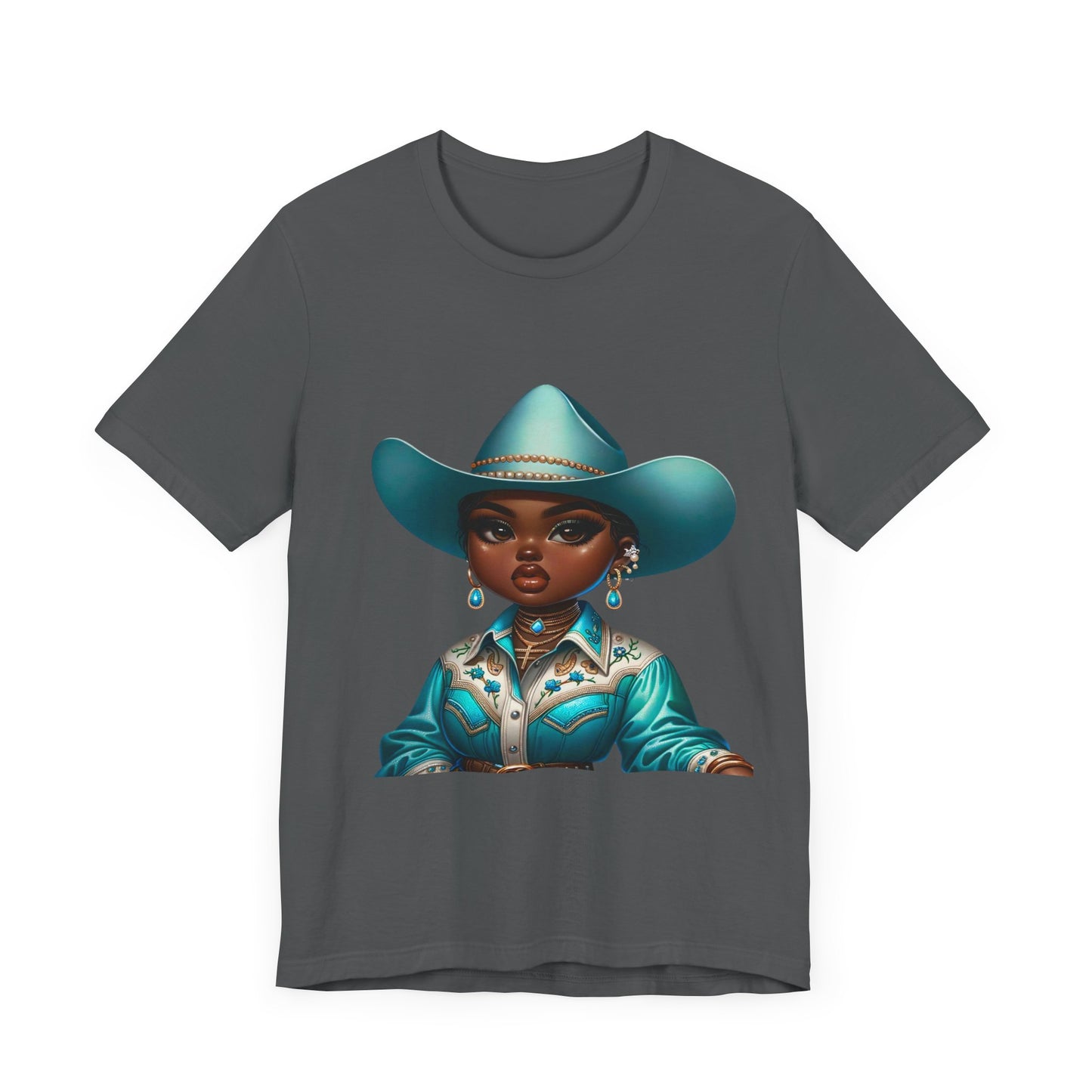 Luxe Tee Cowgirl Design 23