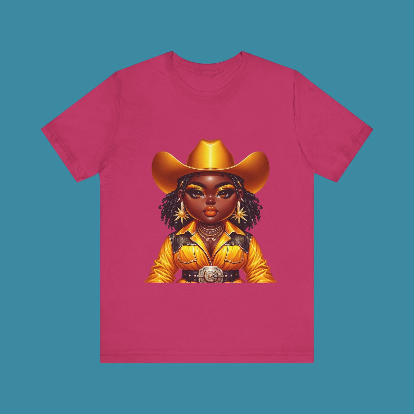 Luxe Tee Cowgirl Design 27