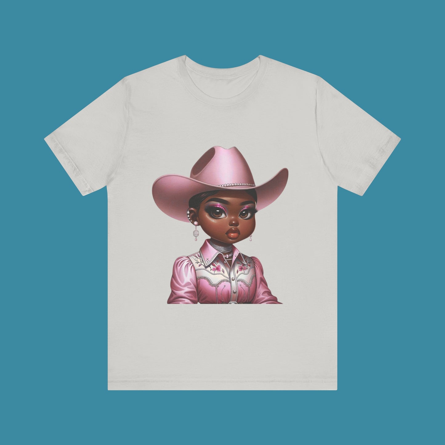 Luxe Tee Cowgirl Design 15