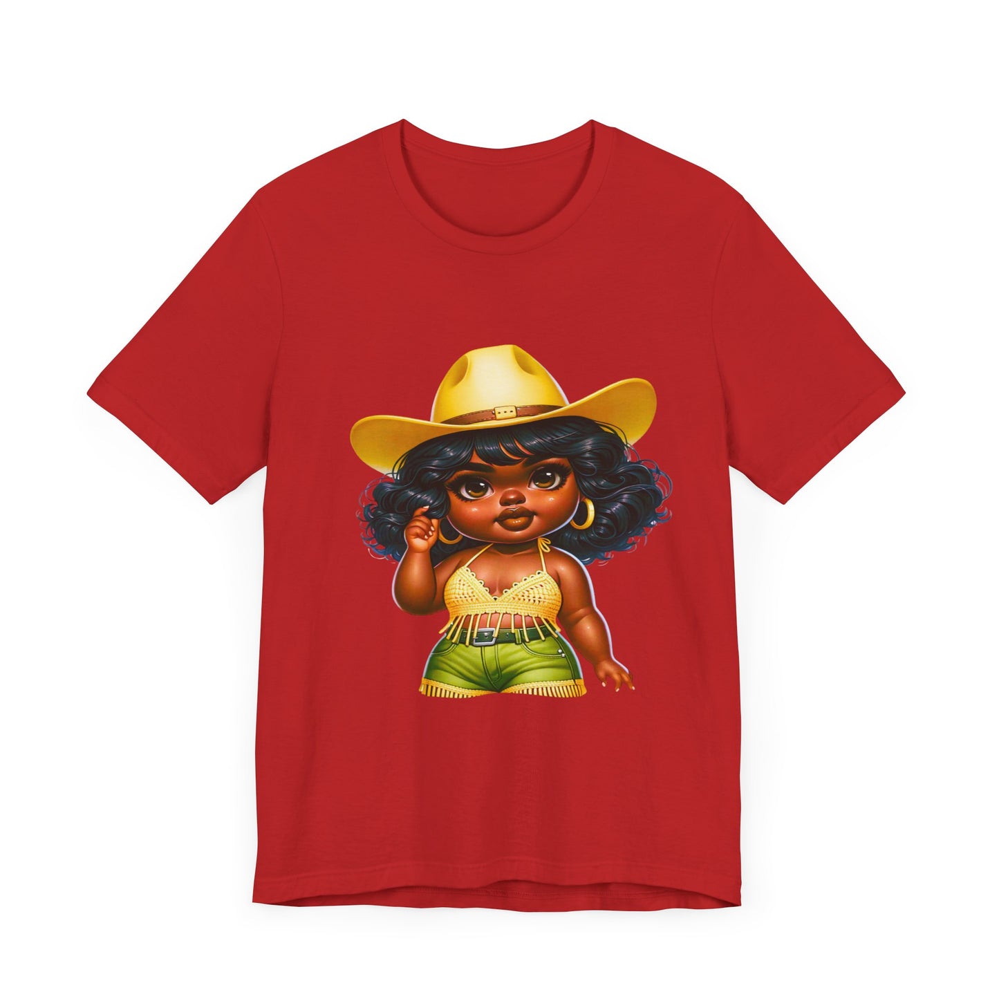 Luxe Tee Cowgirl Design 22