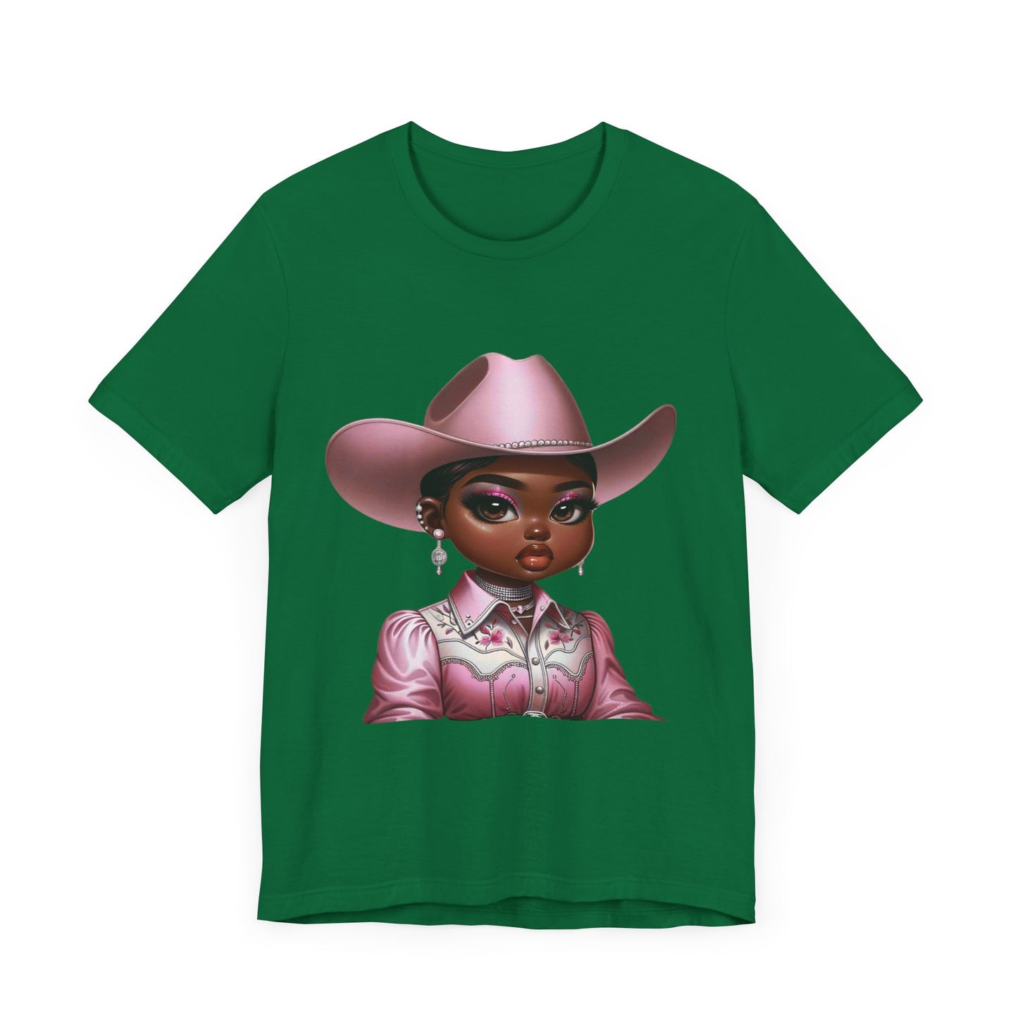 Luxe Tee Cowgirl Design 15