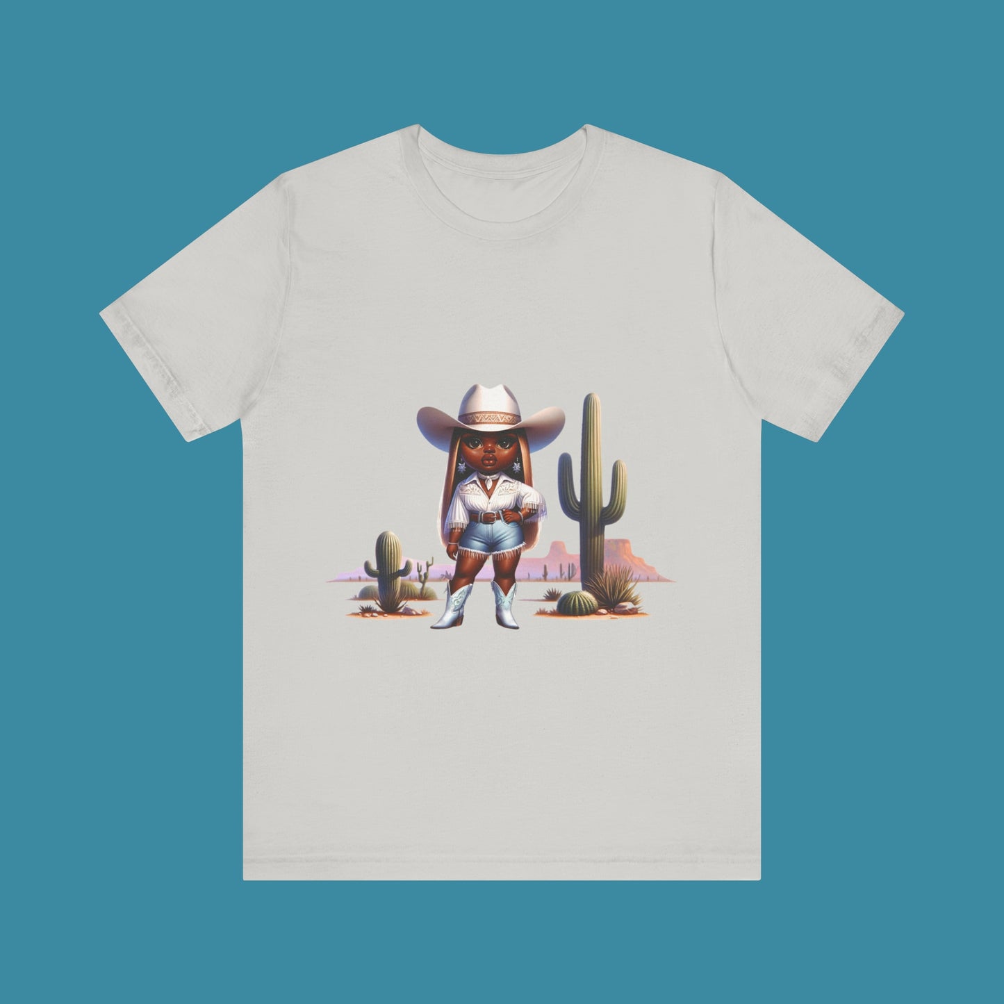 Luxe Tee Cowgirl Design 10