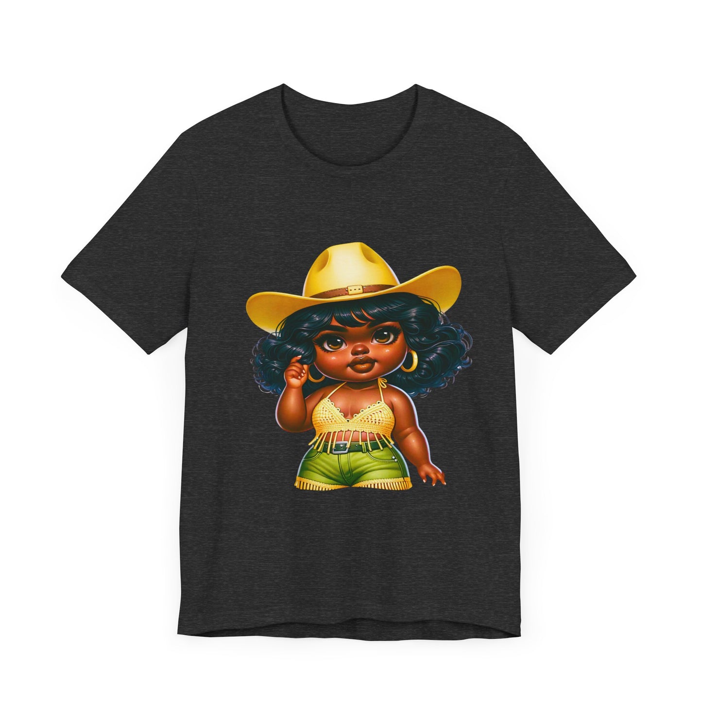 Luxe Tee Cowgirl Design 22