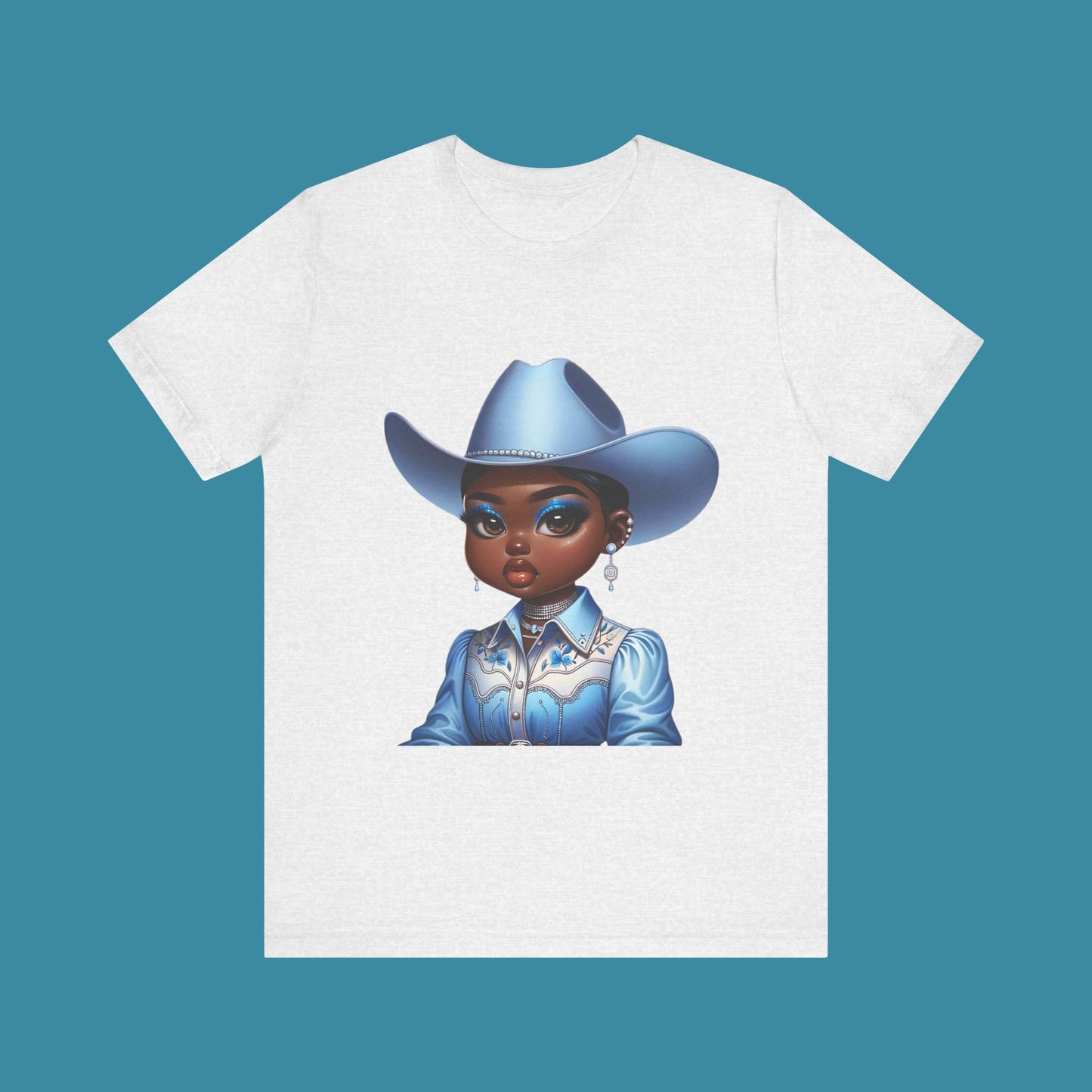 Luxe Tee Cowgirl Design 18