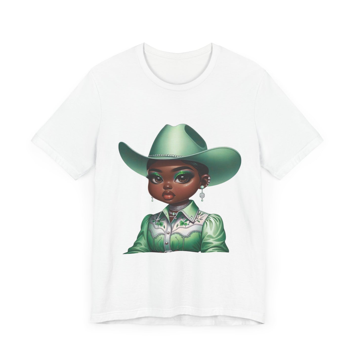 Luxe Tee Cowgirl Design 16