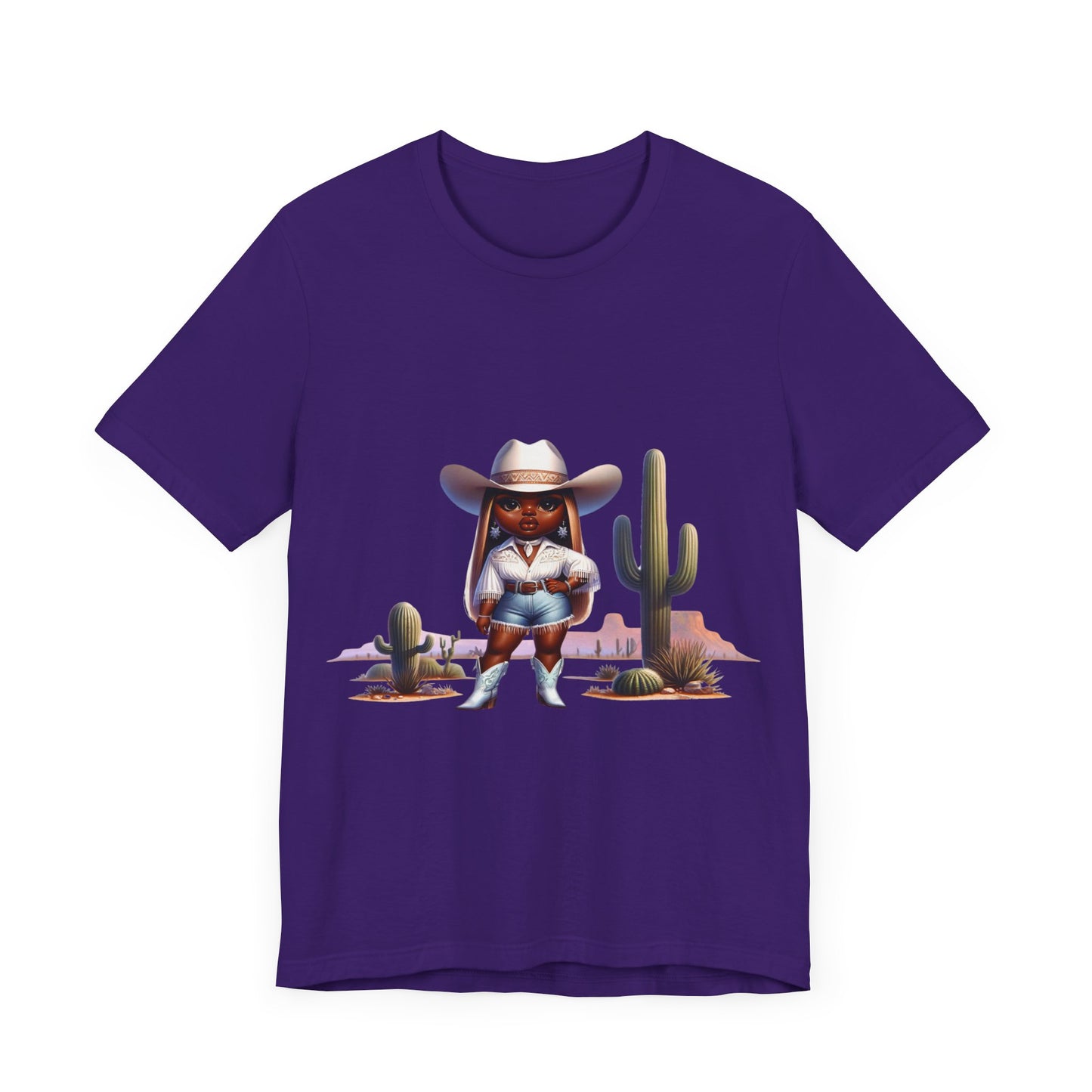 Luxe Tee Cowgirl Design 10