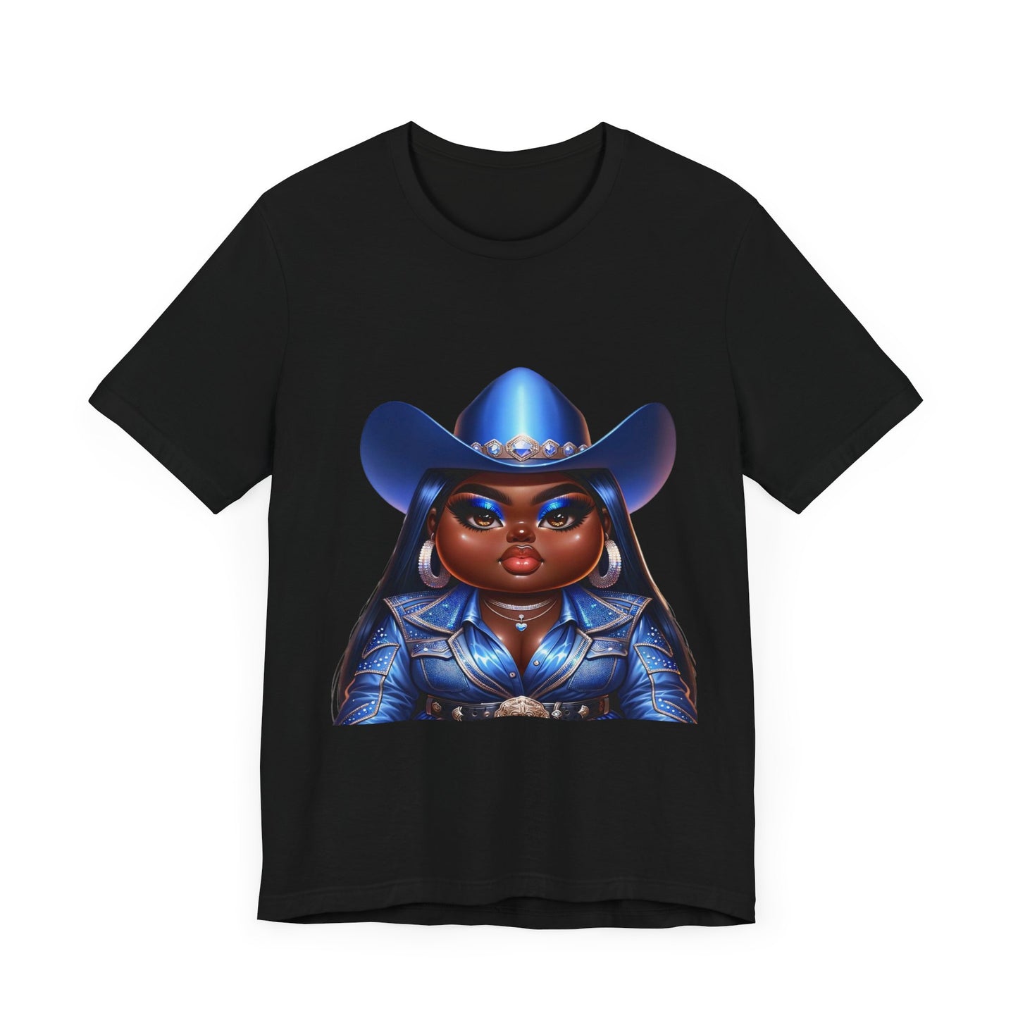 Luxe Tee Cowgirl Design 28