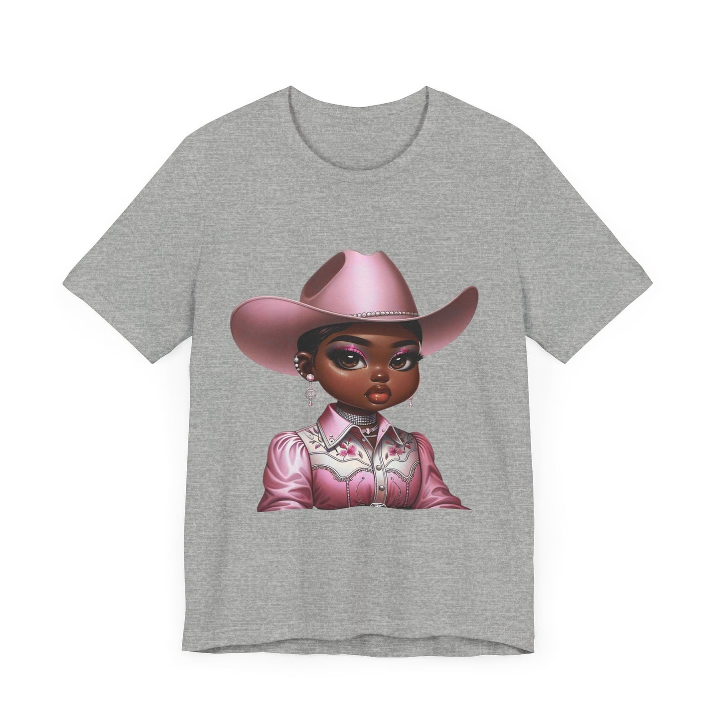 Luxe Tee Cowgirl Design 15