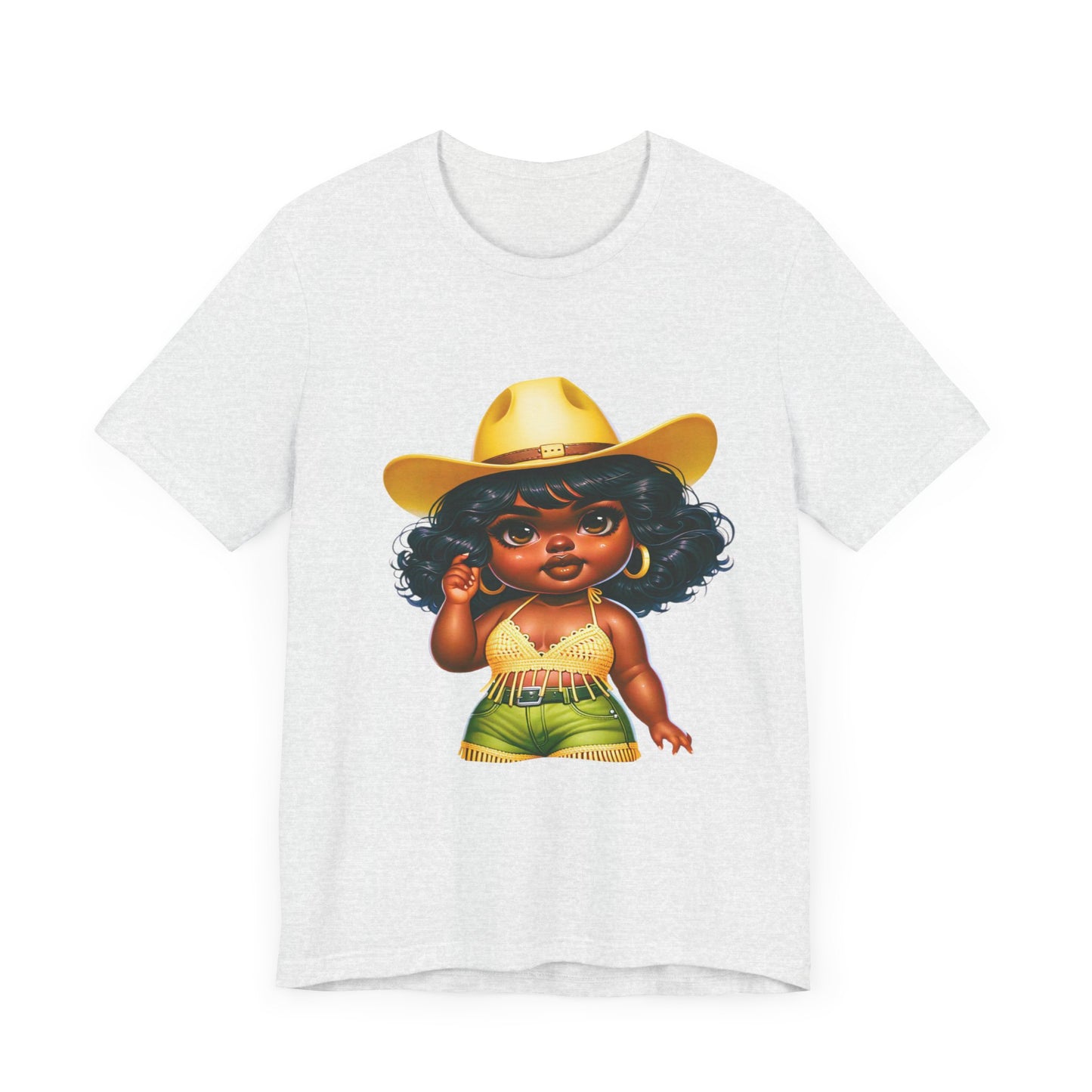 Luxe Tee Cowgirl Design 22