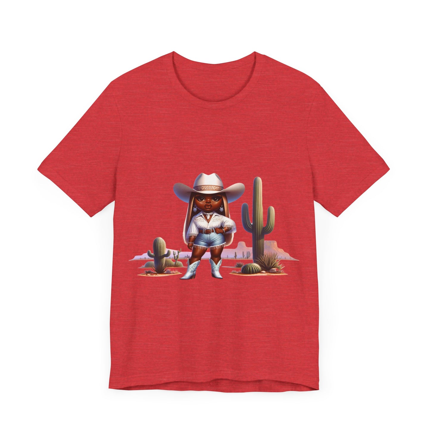 Luxe Tee Cowgirl Design 10