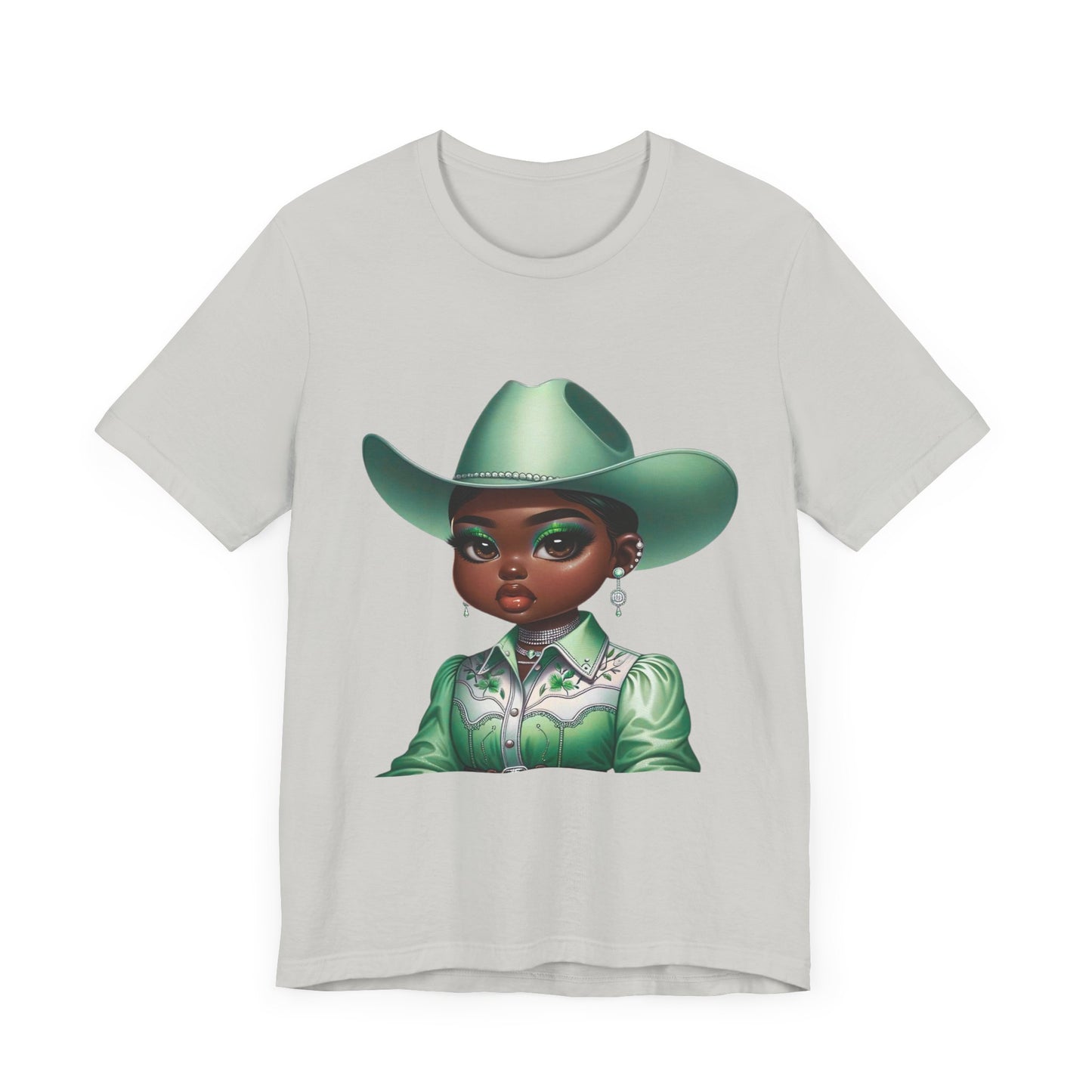 Luxe Tee Cowgirl Design 16