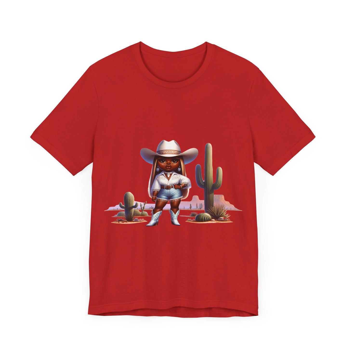 Luxe Tee Cowgirl Design 10