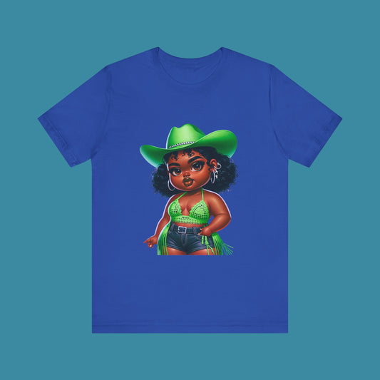 Luxe Tee Cowgirl Design 19