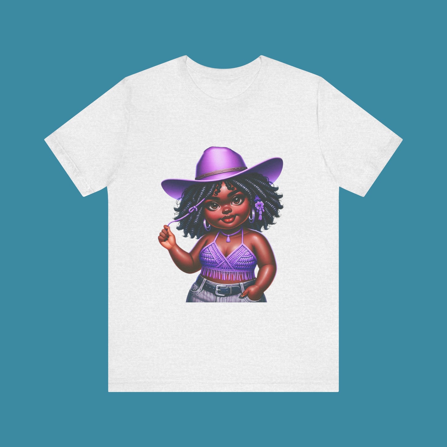 Luxe Tee Cowgirl Design 21