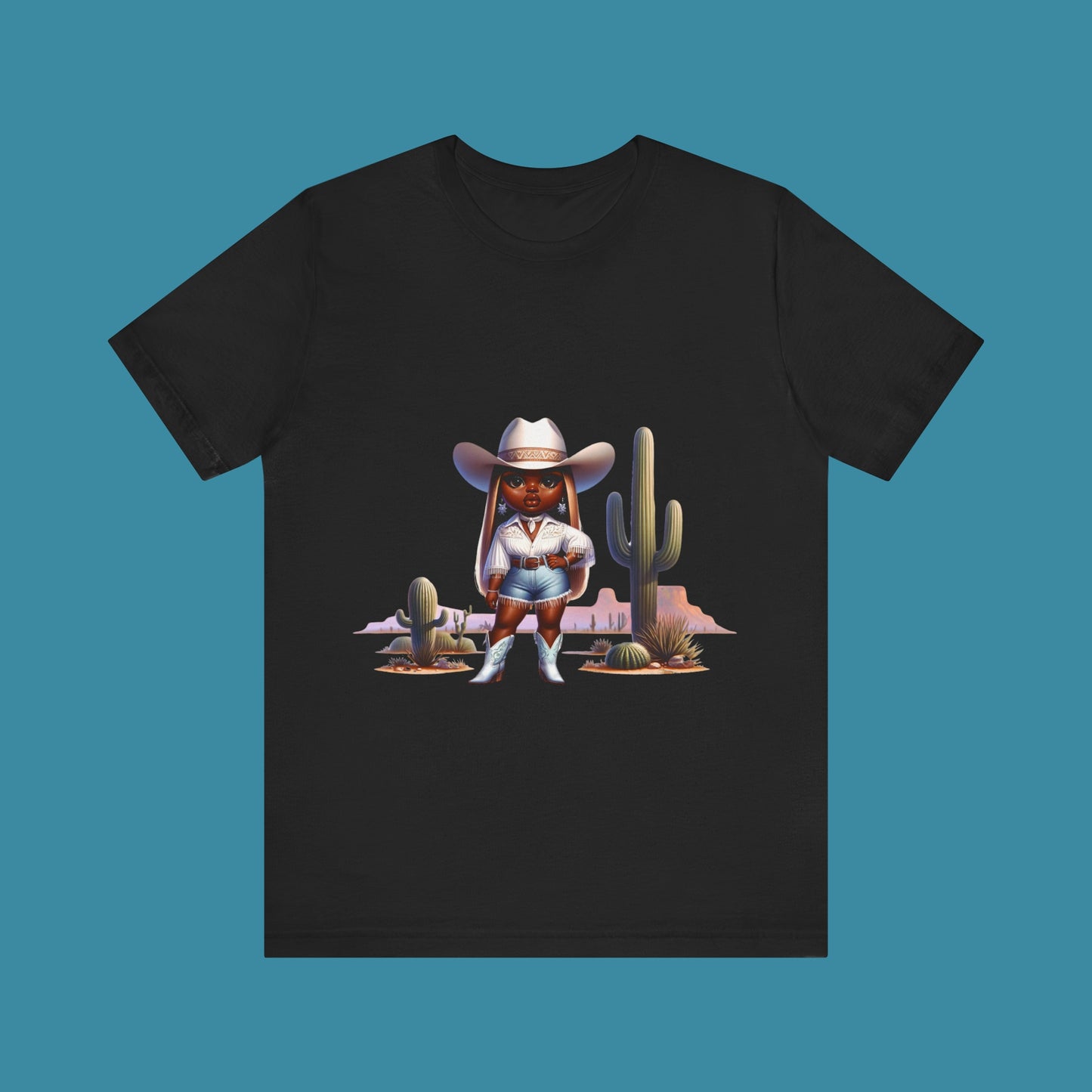 Luxe Tee Cowgirl Design 10