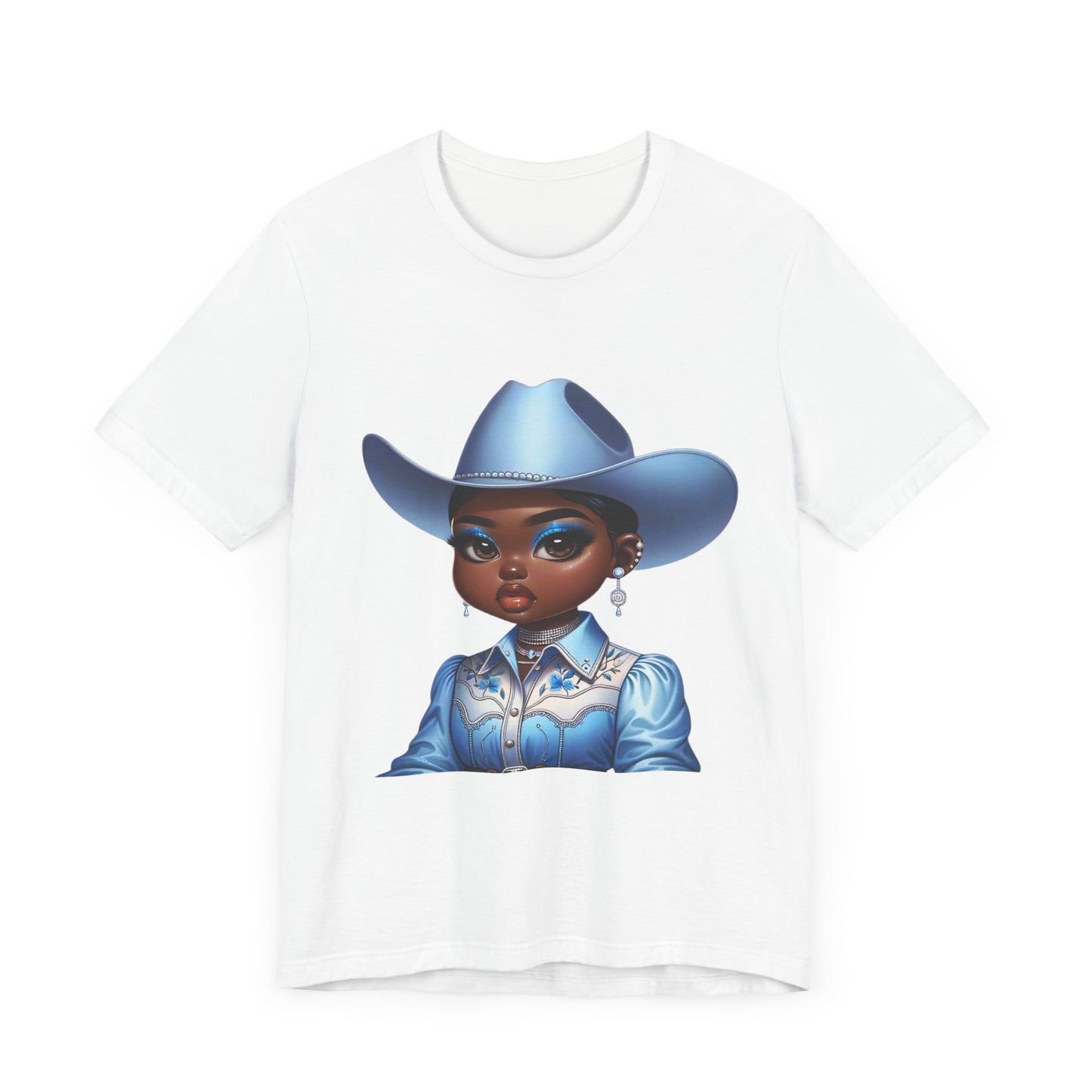 Luxe Tee Cowgirl Design 18