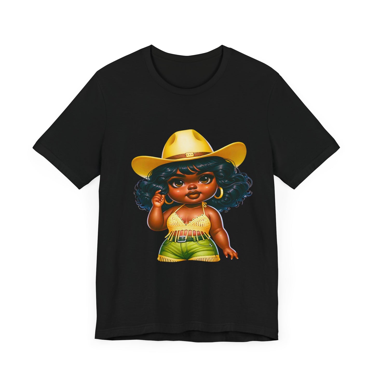 Luxe Tee Cowgirl Design 22