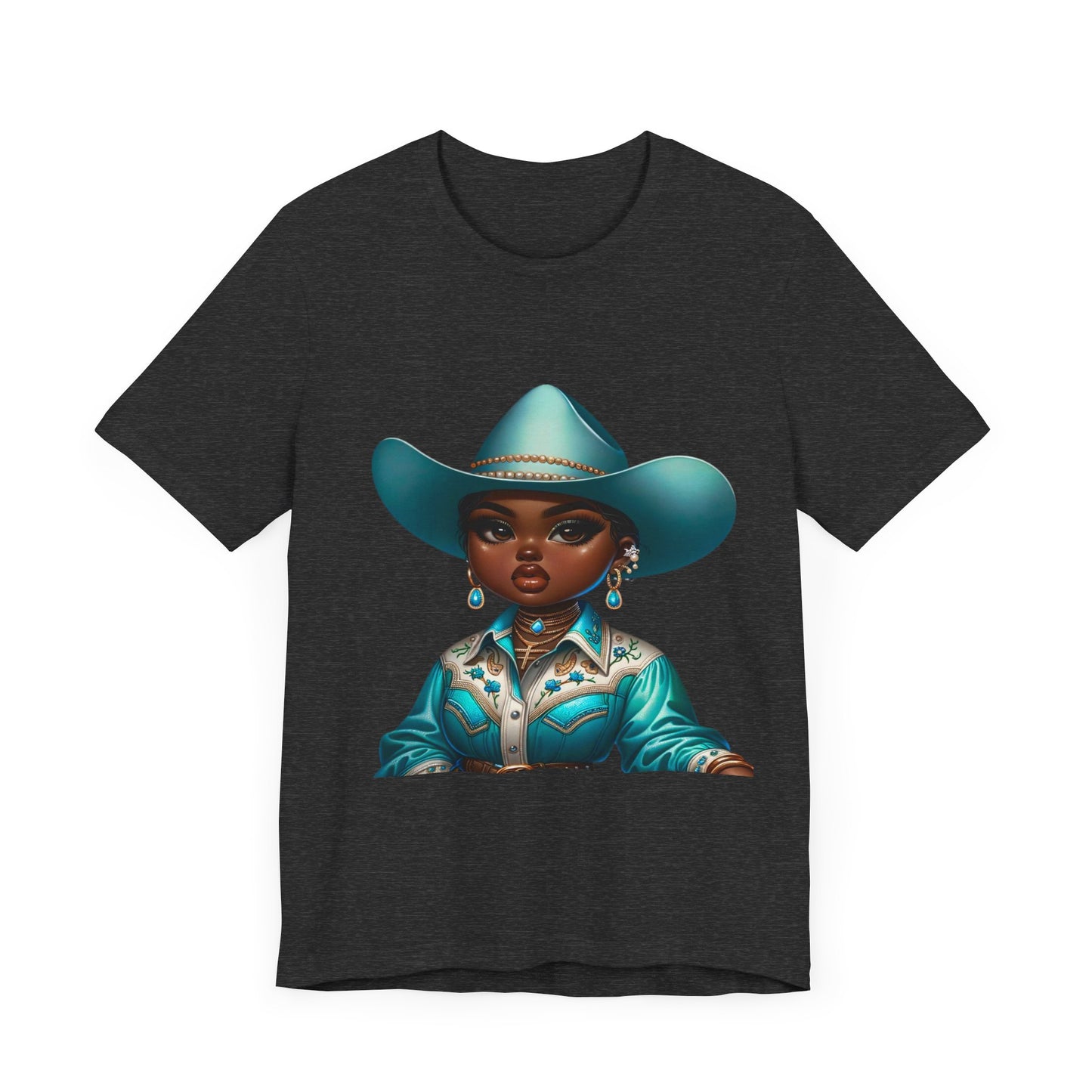 Luxe Tee Cowgirl Design 23