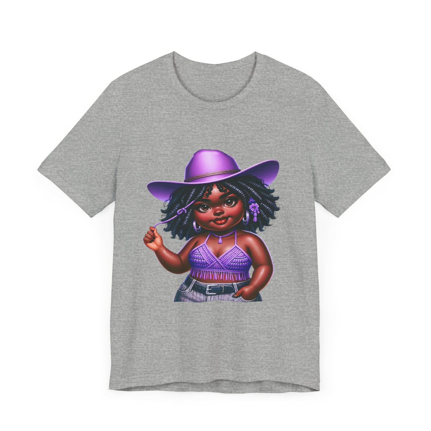 Luxe Tee Cowgirl Design 21