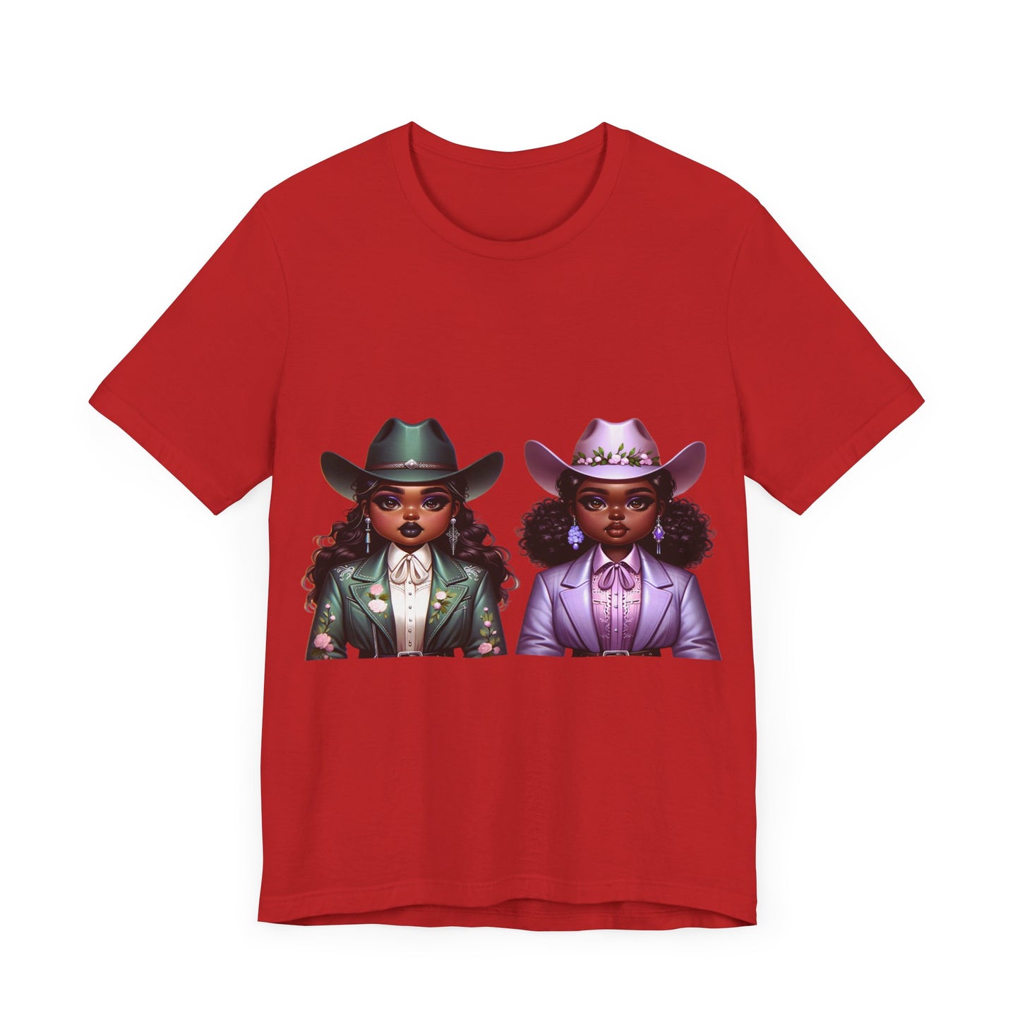 Luxe Tee Cowgirl Design 13