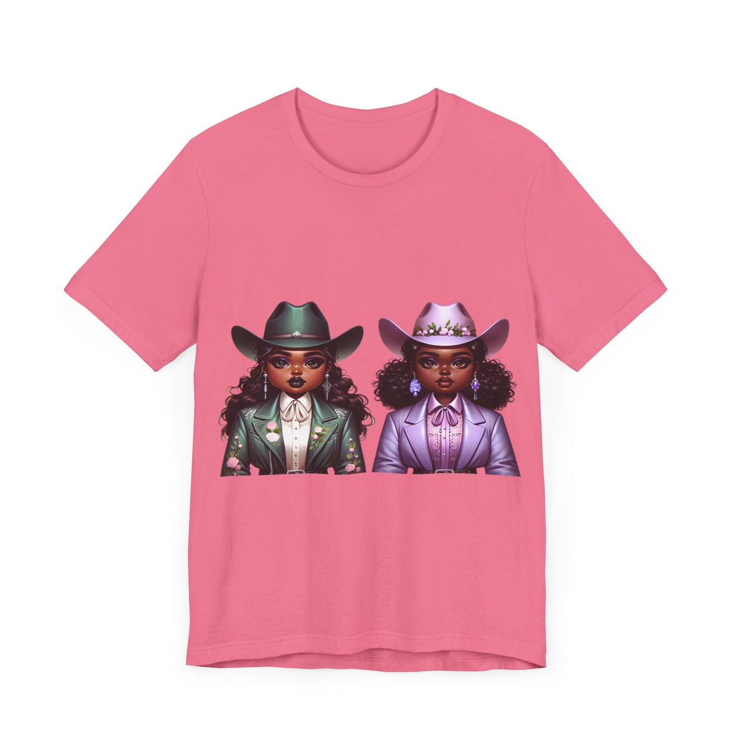 Luxe Tee Cowgirl Design 13