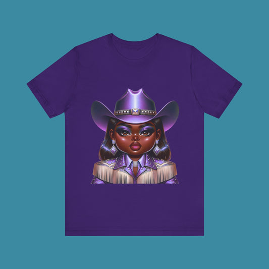 Luxe Tee Cowgirl Design 29