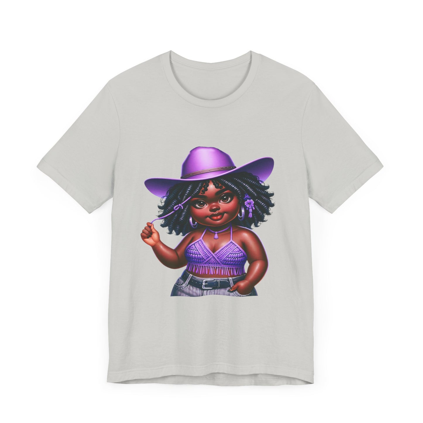 Luxe Tee Cowgirl Design 21